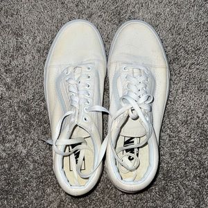 White Vans Old Skool - Unisex